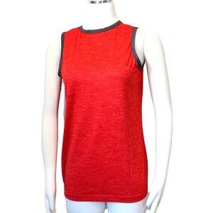 Reebok red tank top with black trim sz XL